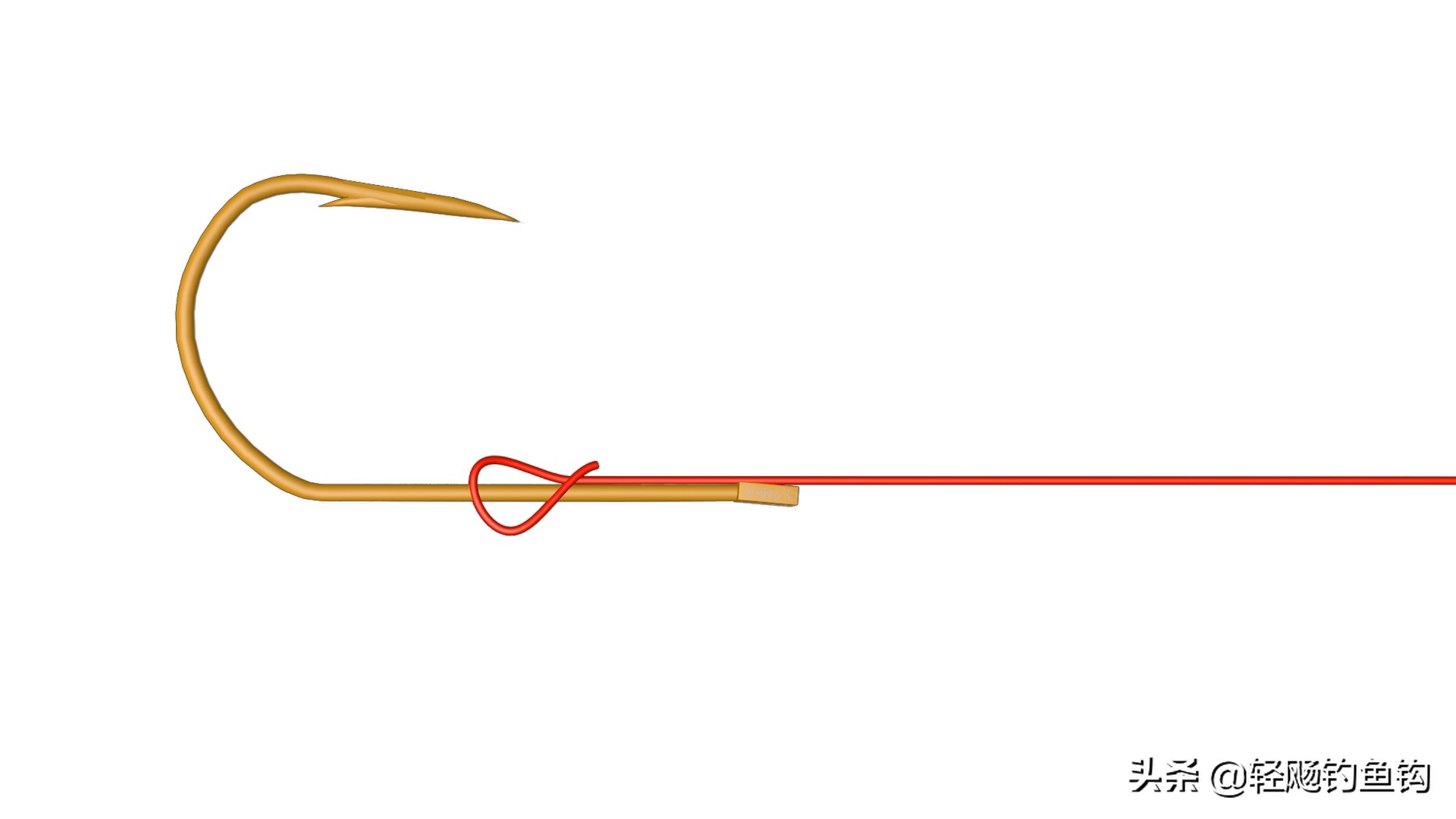 鱼钩内绕线怎么绑？简单易学的超详细高清图解教程  -图3