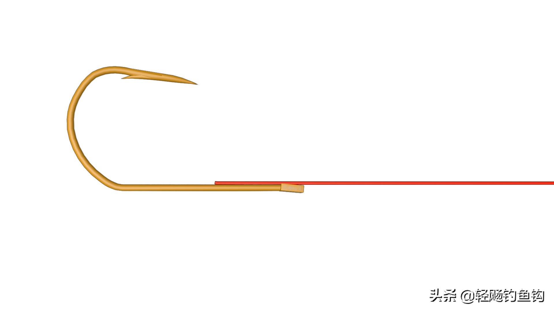 鱼钩内绕线怎么绑？简单易学的超详细高清图解教程  -图2
