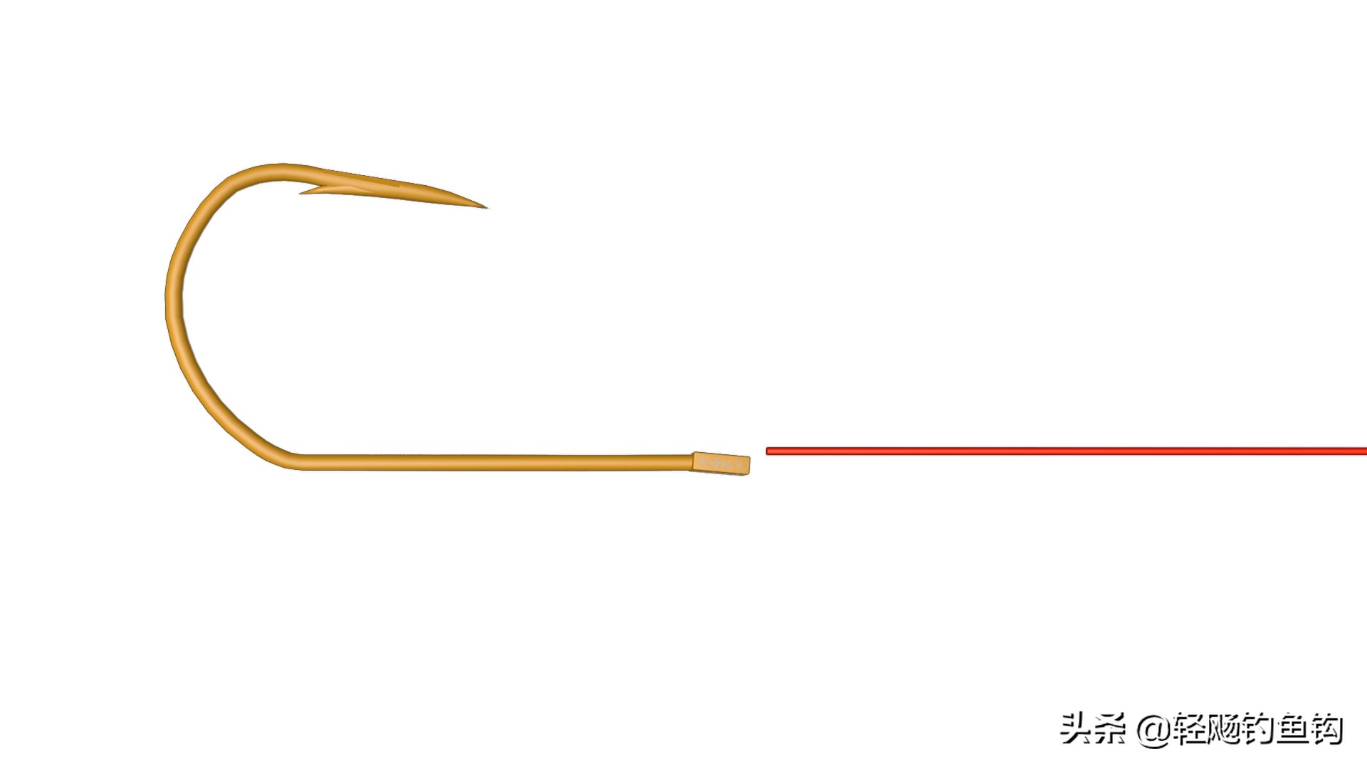 鱼钩内绕线怎么绑？简单易学的超详细高清图解教程  -图1