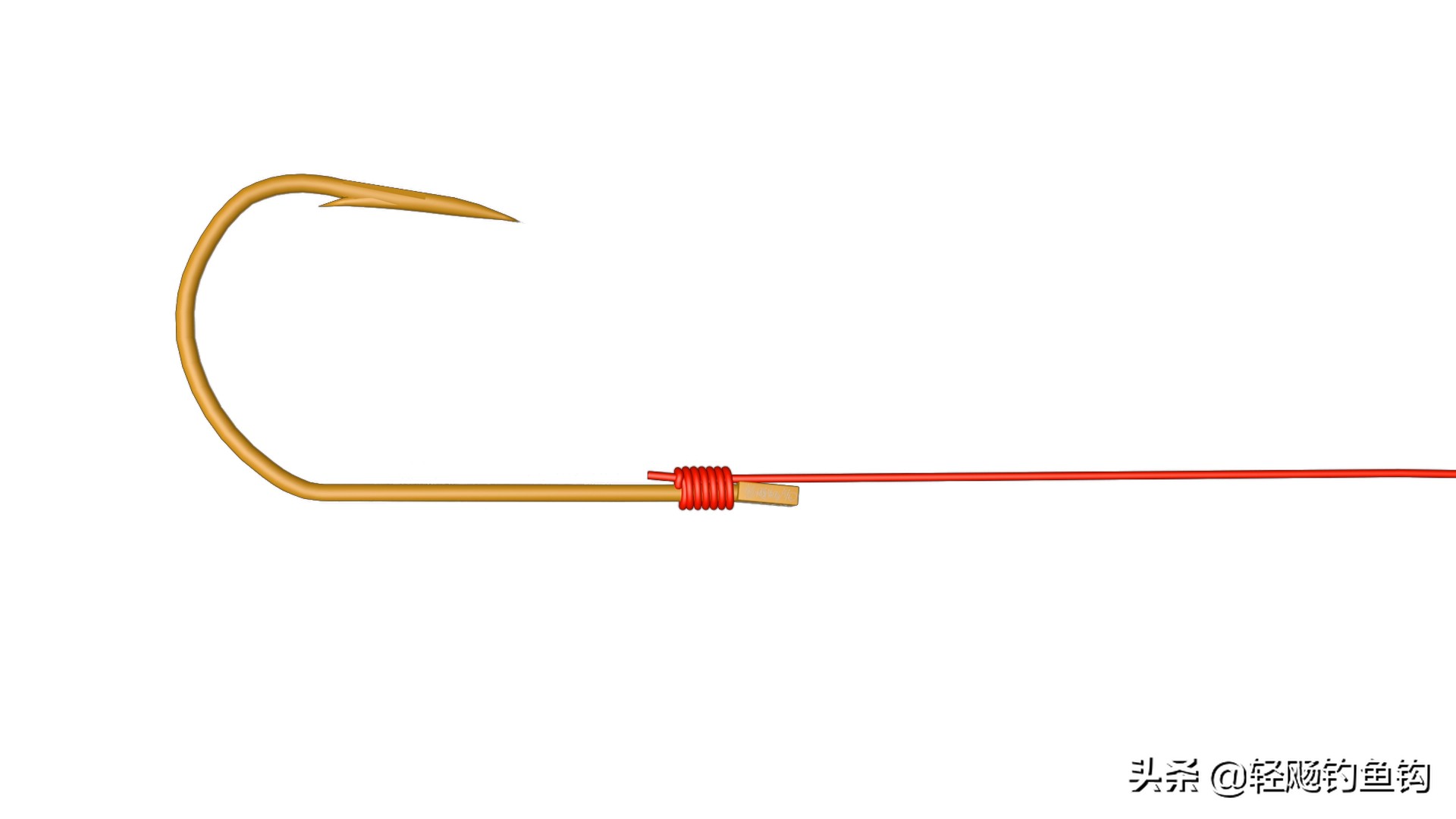 鱼钩内绕线怎么绑？简单易学的超详细高清图解教程  -图8