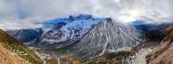 四川阿坝：“理小路”初冬雪山美如画  -图8